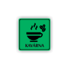 Cedule kavárna | Piktogram (čtverec)