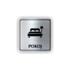 Cedule pokoj | Piktogram (čtverec)