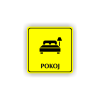 Cedule pokoj | Piktogram (čtverec)