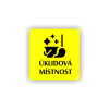 Cedule úklidová místnost | Piktogram (čtverec)