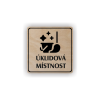 Cedule úklidová místnost | Piktogram (čtverec)
