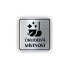 Cedule úklidová místnost | Piktogram (čtverec)