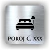 Piktogram - POKOJ Č. XXXX (ČÍSLO)