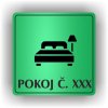 Piktogram - POKOJ Č. XXXX (ČÍSLO)