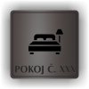 Piktogram - POKOJ Č. XXXX (ČÍSLO)