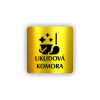Cedule úklidová komora | Piktogram (čtverec)