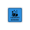 Cedule úklidová komora | Piktogram (čtverec)