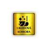 Cedule úklidová komora | Piktogram (čtverec)