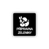 Cedule přípravna zeleniny | Piktogram (čtverec)