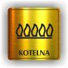 Cedule kotelna – plast (piktogram)