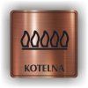 Cedule kotelna – plast (piktogram)