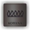 Cedule kotelna – plast (piktogram)