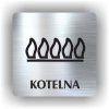 Cedule kotelna – plast (piktogram)