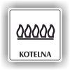 Cedule kotelna – plast (piktogram)