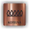 Cedule kotelna – plast (piktogram)