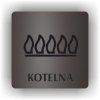 Cedule kotelna – plast (piktogram)