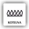 Cedule kotelna – plast (piktogram)