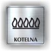 Cedule kotelna – plast (piktogram)