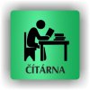 Piktogram - ČÍTÁRNA
