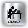 Piktogram - ČÍTÁRNA