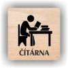 Piktogram - ČÍTÁRNA