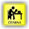 Piktogram - ČÍTÁRNA