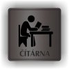 Piktogram - ČÍTÁRNA