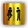 Piktogram - WC ŽENY, MUŽI