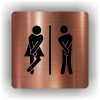 Piktogram - WC ŽENY, MUŽI