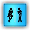 Piktogram - WC ŽENY, MUŽI