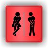 Piktogram - WC ŽENY, MUŽI