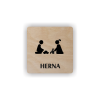 Cedule herna | Piktogram (čtverec)
