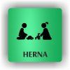 Cedule herna – plast (piktogram)