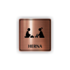 Cedule herna | Piktogram (čtverec)