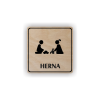 Cedule herna | Piktogram (čtverec)