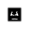 Cedule herna | Piktogram (čtverec)