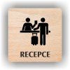 Cedule recepce – plast (piktogram)