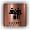 Cedule recepce – plast (piktogram)