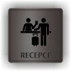 Cedule recepce – plast (piktogram)
