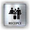 Cedule recepce – plast (piktogram)