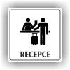 Cedule recepce – plast (piktogram)