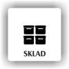 Cedule sklad – plast (piktogram)