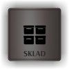Cedule sklad – plast (piktogram)