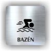 Cedule bazén – plast (piktogram)
