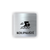 Cedule koupaliště | Piktogram (čtverec)