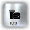 Cedule bufet – plast (piktogram)