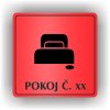 Piktogram - POKOJ Č. XXXX (ČÍSLO)
