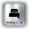 Piktogram - POKOJ Č. XXXX (ČÍSLO)