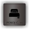 Piktogram - POKOJ Č. XXXX (ČÍSLO)
