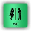 Cedule wc ženy, muži – plast (piktogram)